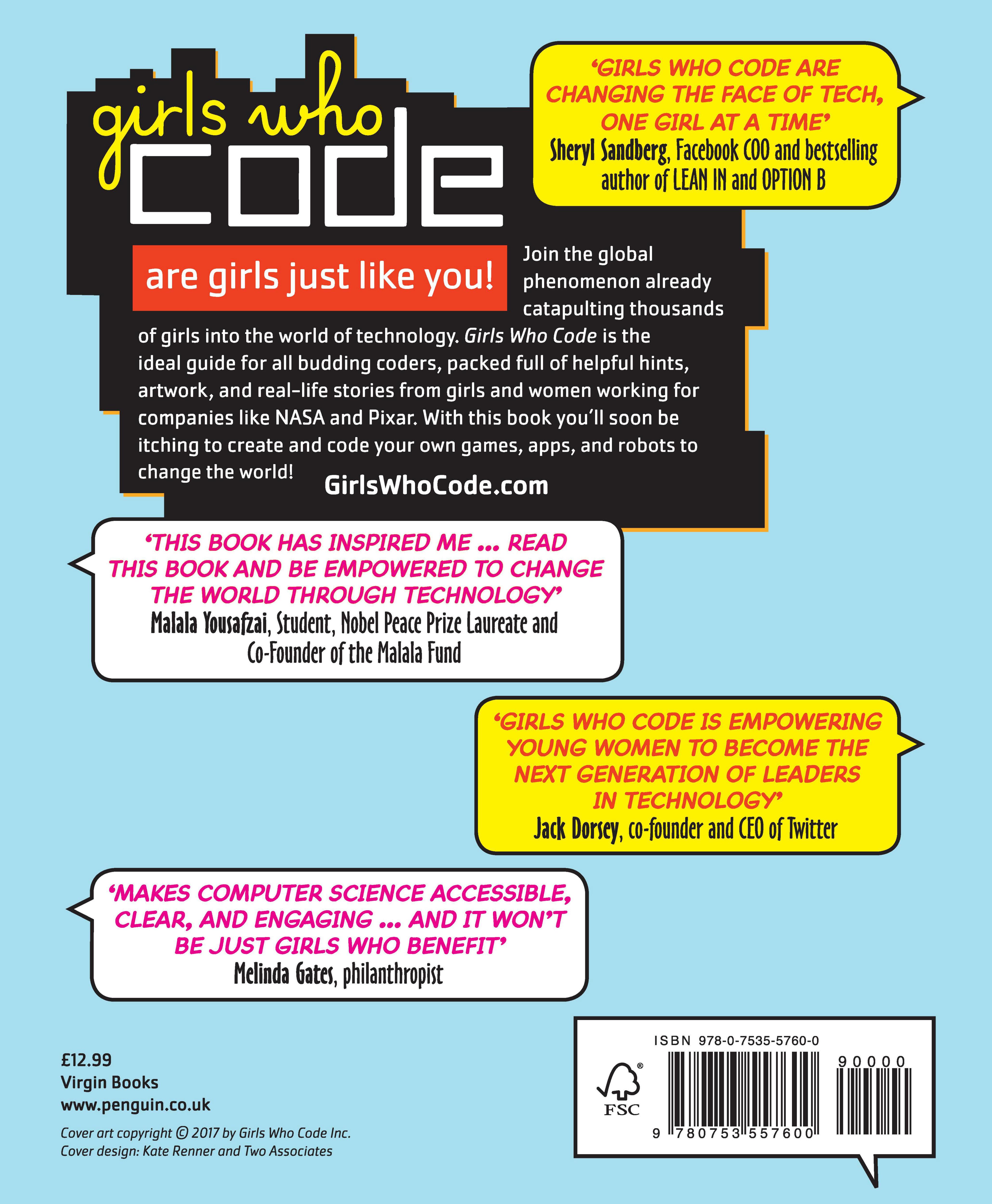 Rückseitencover Girls Who Code
