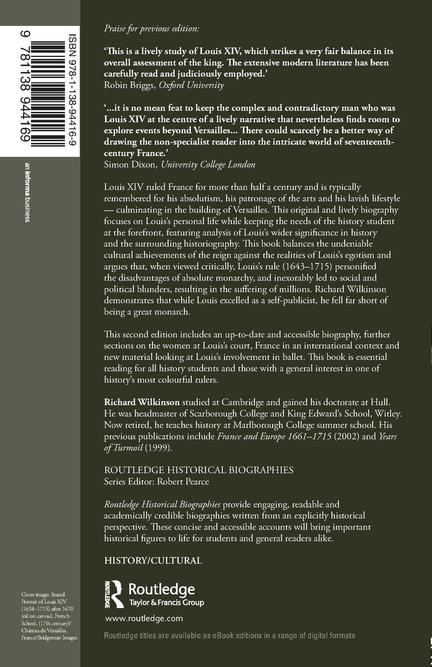 Rückseitencover Louis XIV