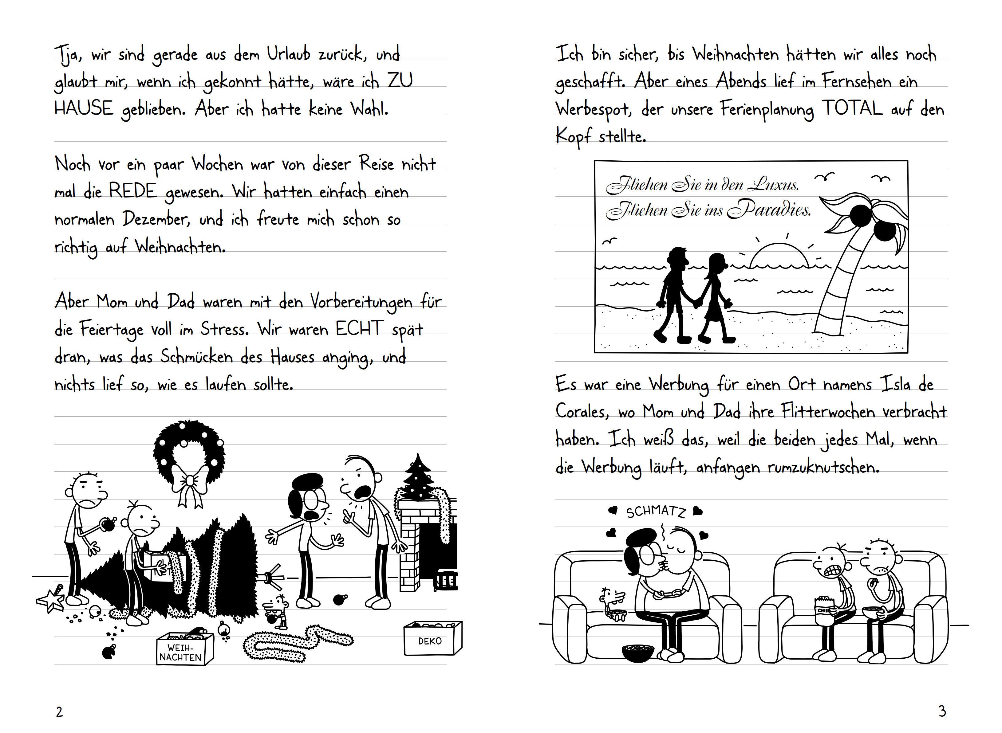Beispielinhalt (Bild) Gregs Tagebuch 12 - Und tschüss!