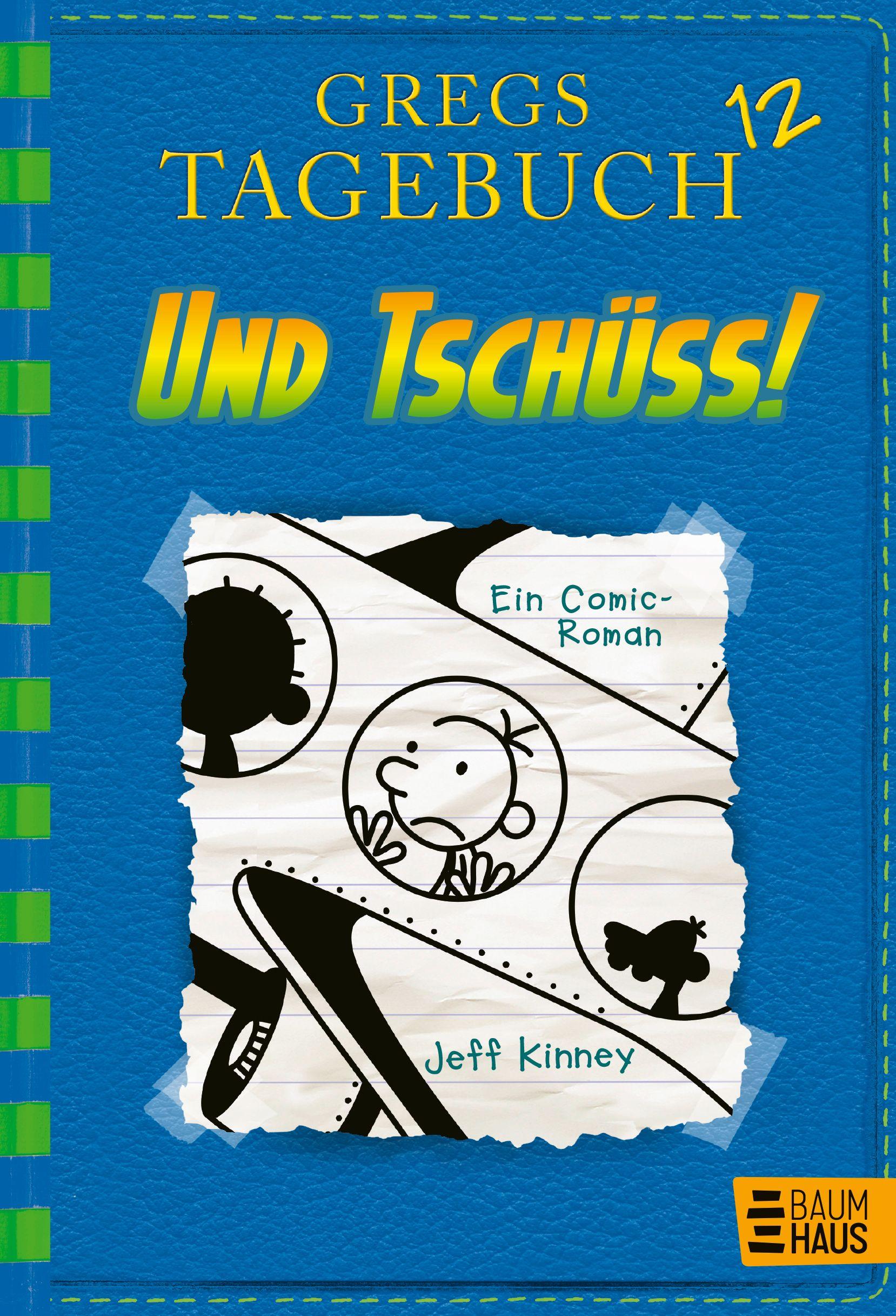 Vorderes Coverbild Gregs Tagebuch 12 - Und tschüss!