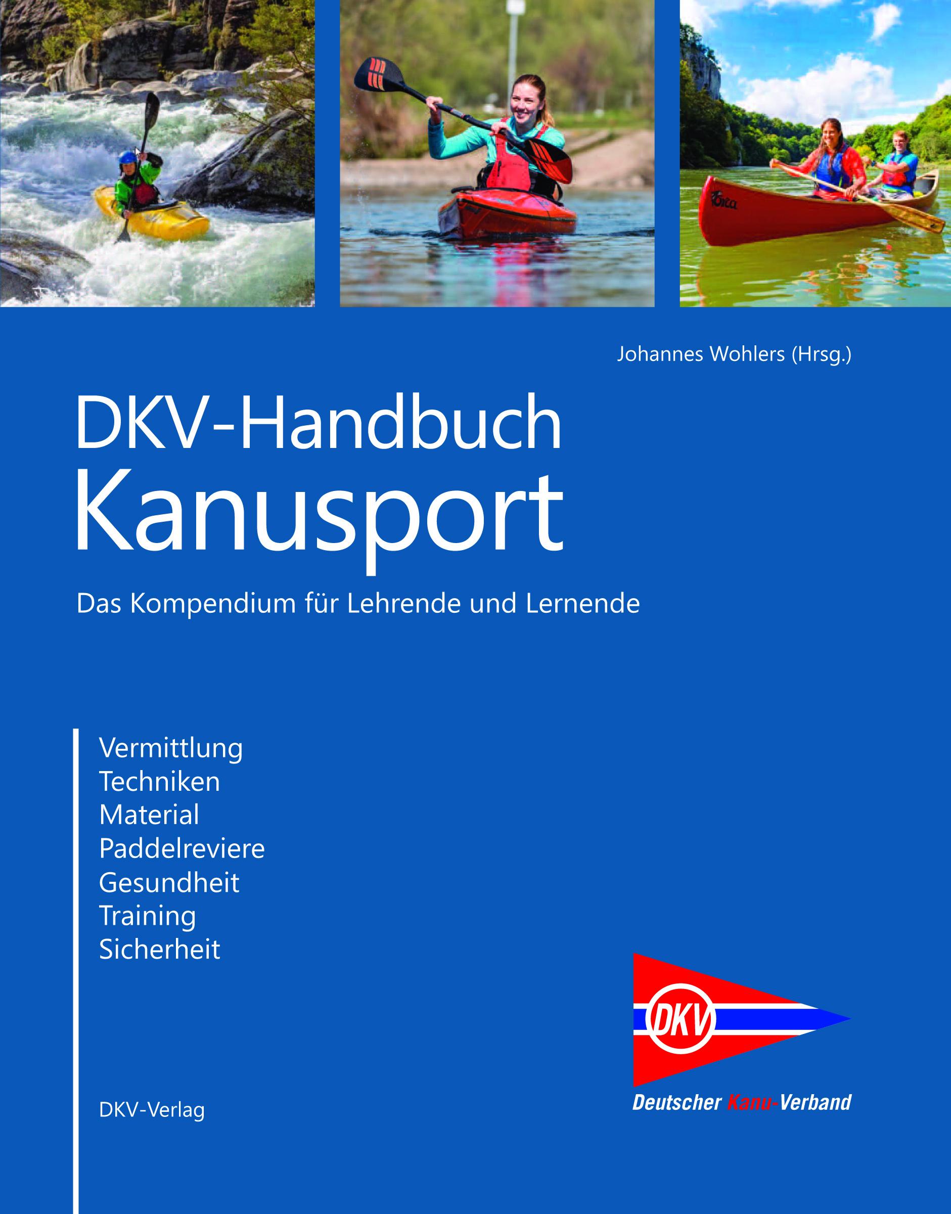 Vorderes Coverbild DKV-Handbuch Kanusport