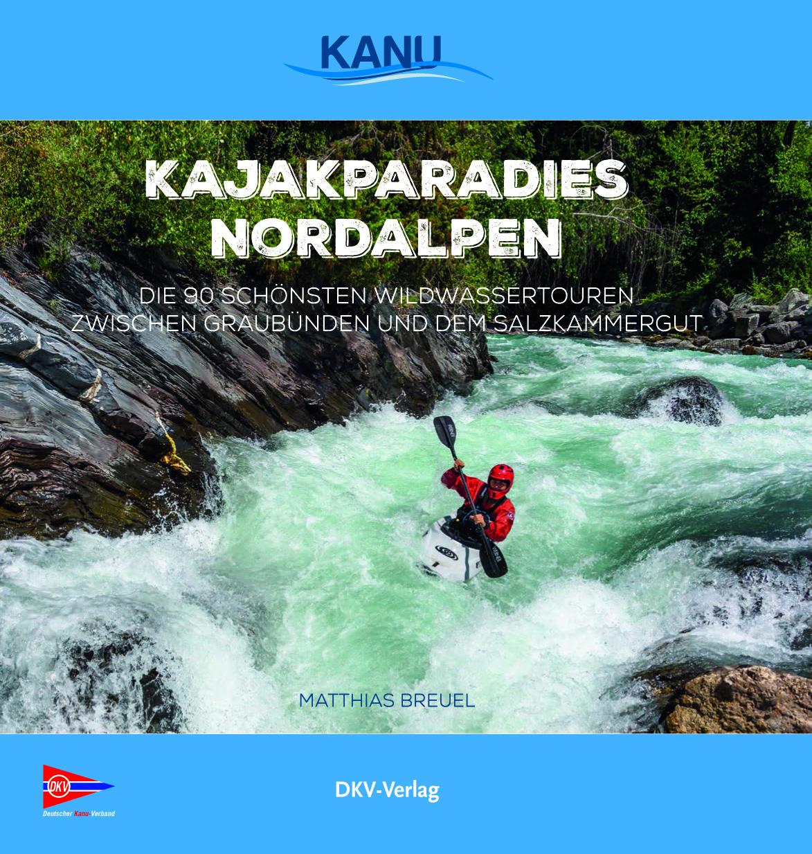 Vorderes Coverbild Kajakparadies Nordalpen