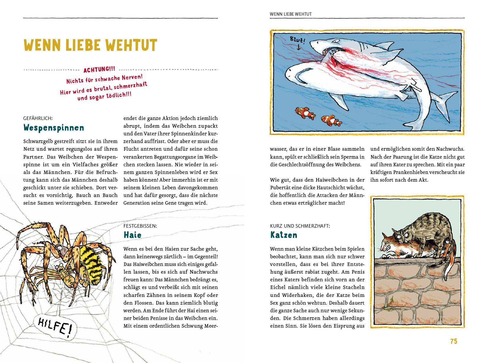 Beispielinhalt (Bild) Das Liebesleben der Tiere