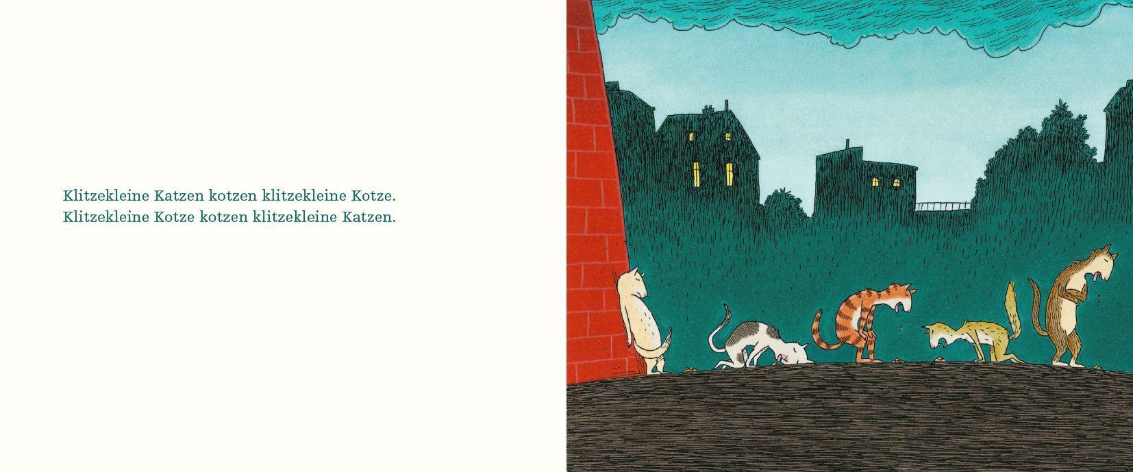 Beispielinhalt (Bild) Der Flugplatzspatz nahm auf dem Flugblatt Platz