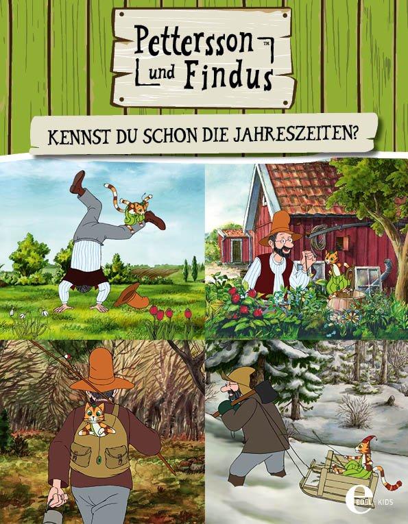 Vorderes Coverbild Pettersson und Findus - Kennst du schon die Jahreszeiten?