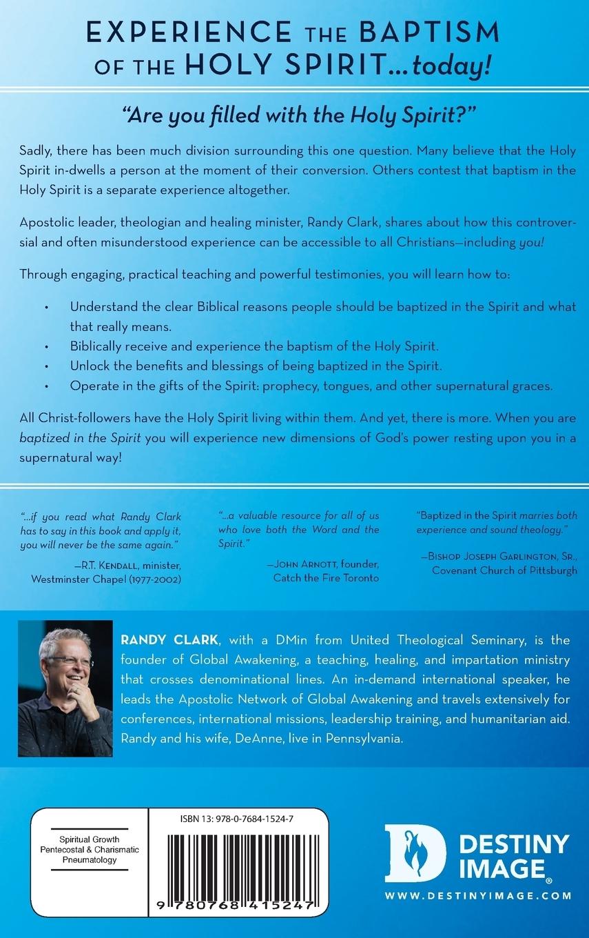 Rückseitencover Baptized in the Spirit