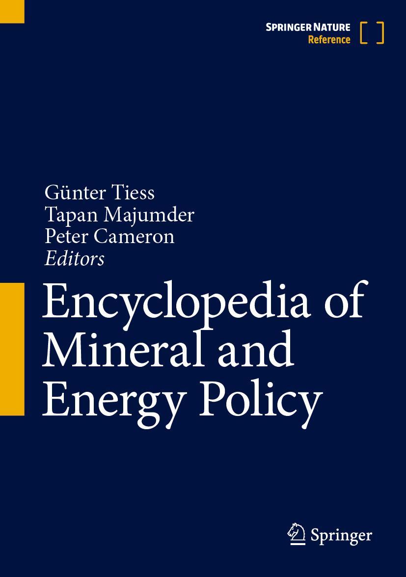 Vorderes Coverbild Encyclopedia of Mineral and Energy Policy