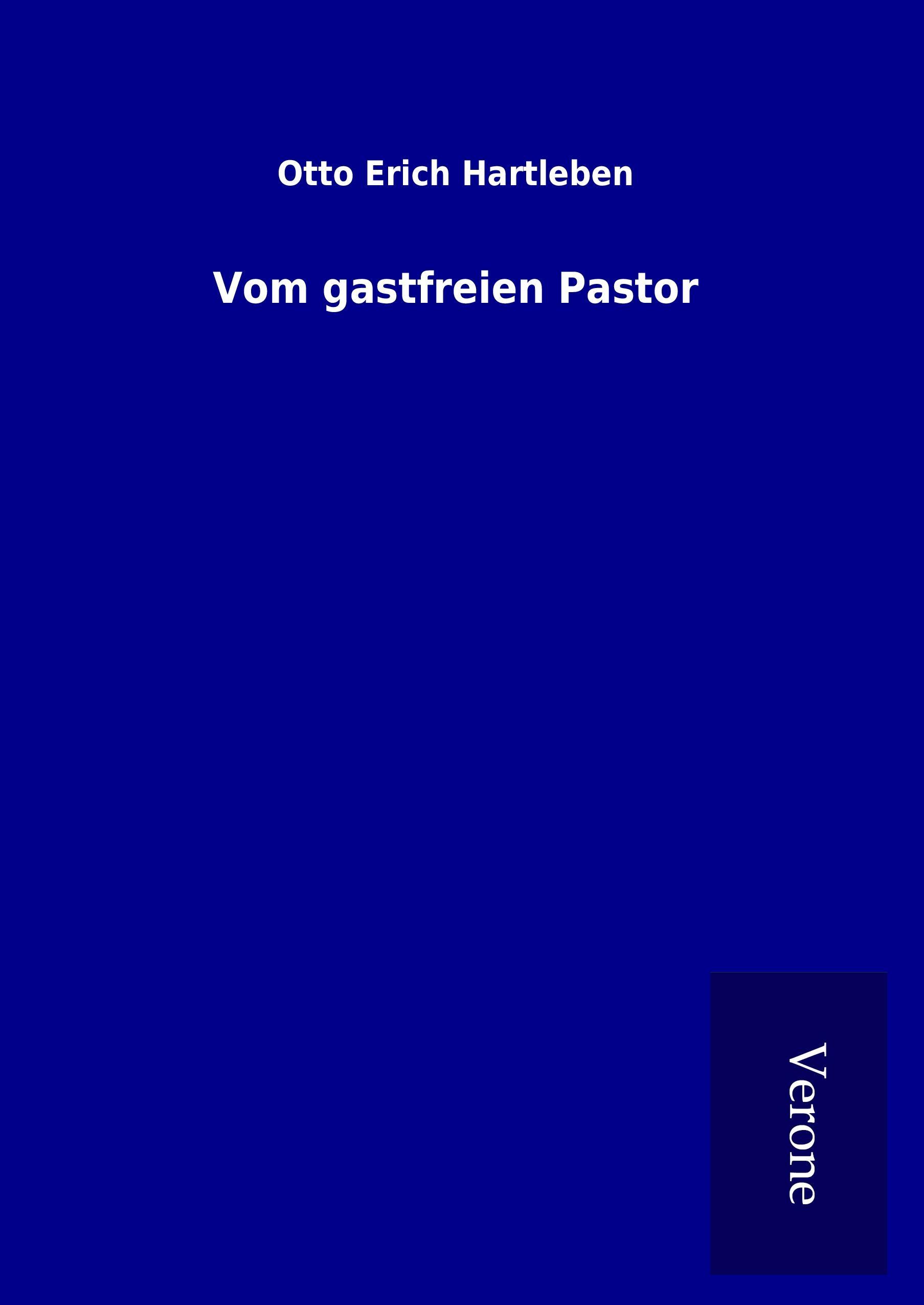 Vorderes Coverbild Vom gastfreien Pastor