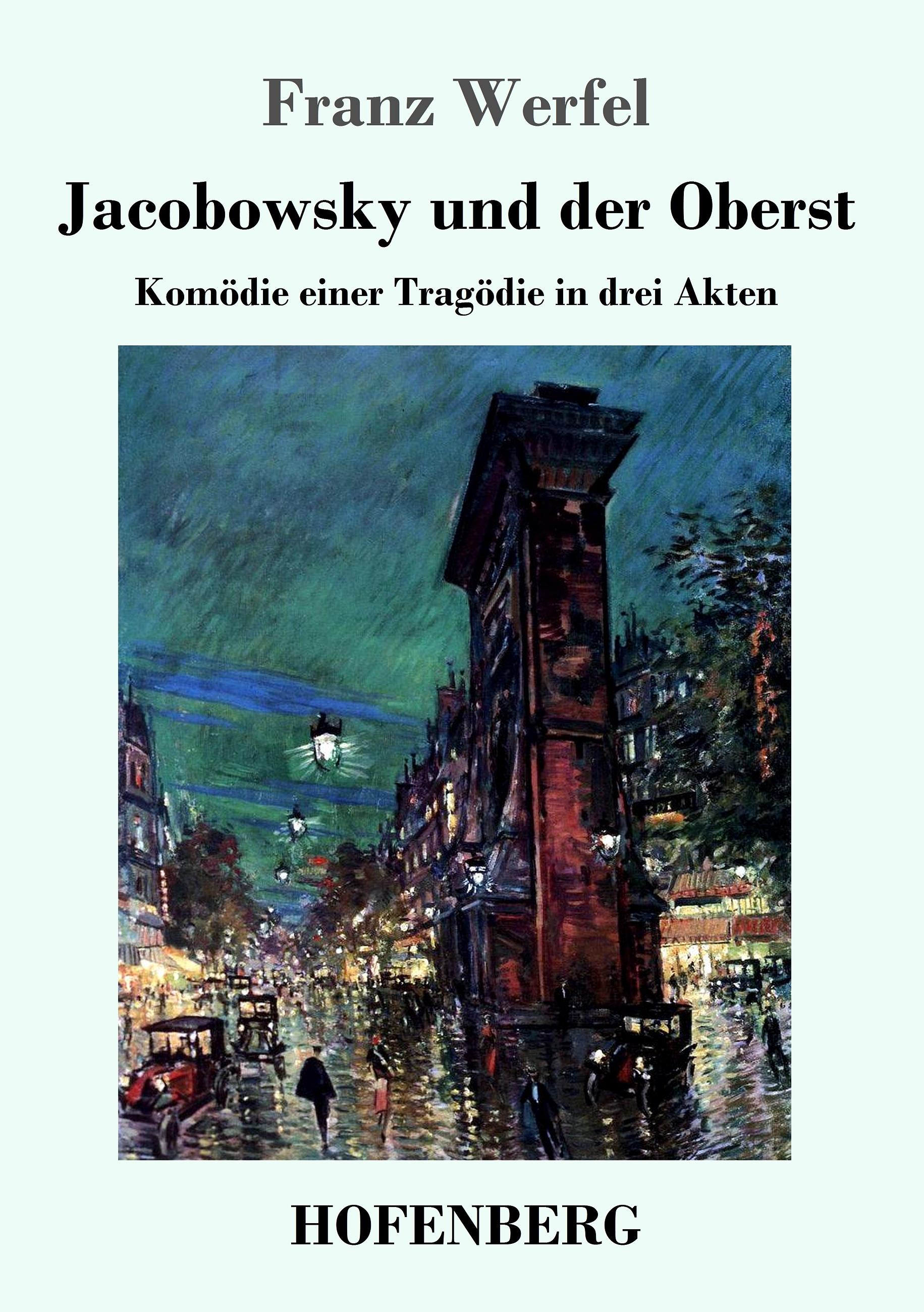Vorderes Coverbild Jacobowsky und der Oberst