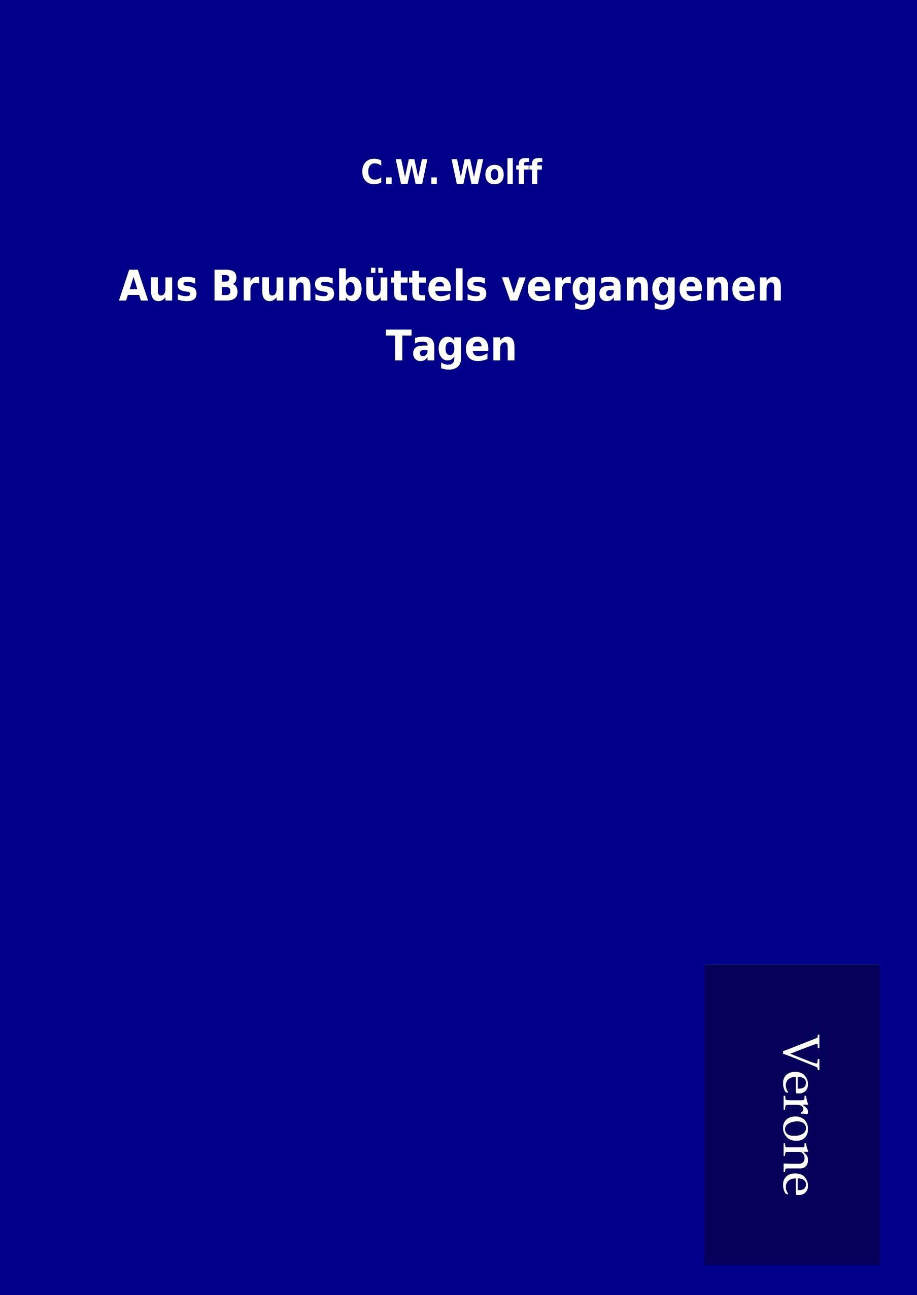 Vorderes Coverbild Aus Brunsbüttels vergangenen Tagen