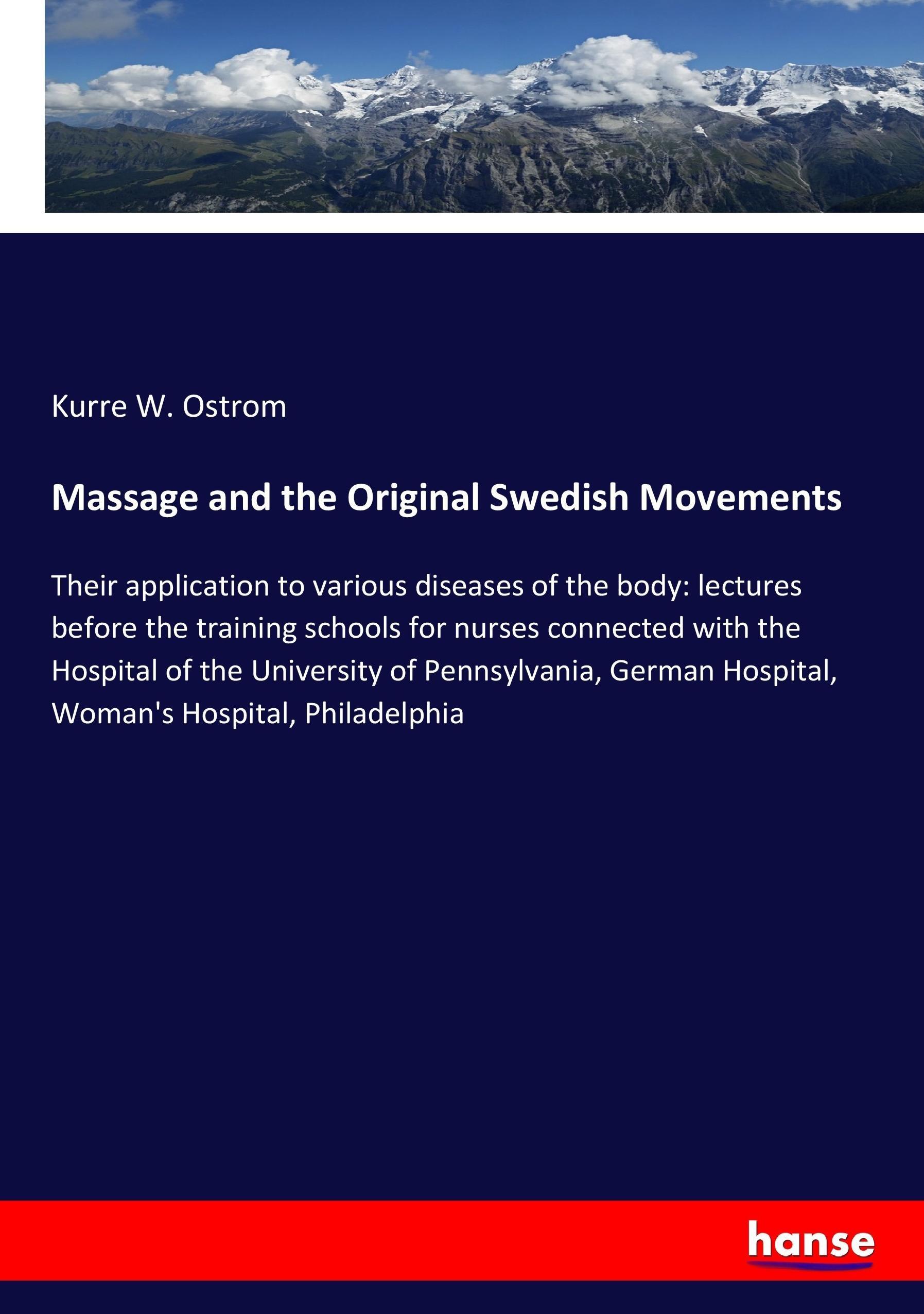 Vorderes Coverbild Massage and the Original Swedish Movements