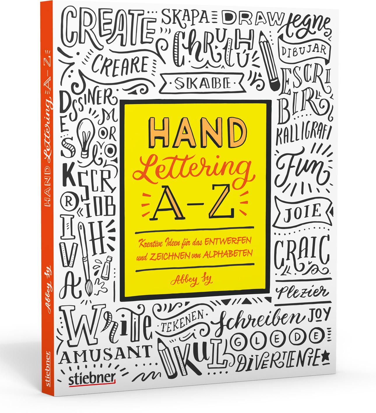 Vorderes Coverbild Hand Lettering A-Z