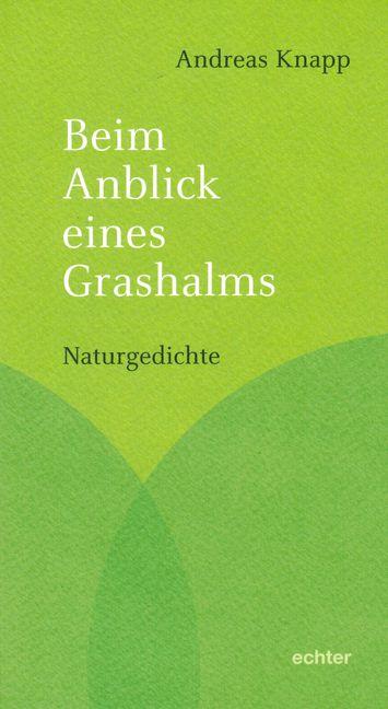 Vorderes Coverbild Beim Anblick eines Grashalms