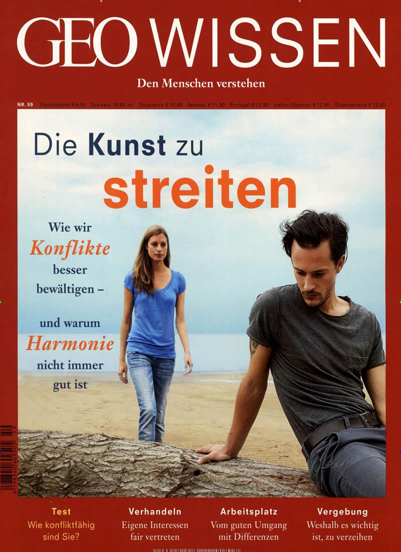Vorderes Coverbild GEO Wissen 59/2017 - Die Kunst zu streiten