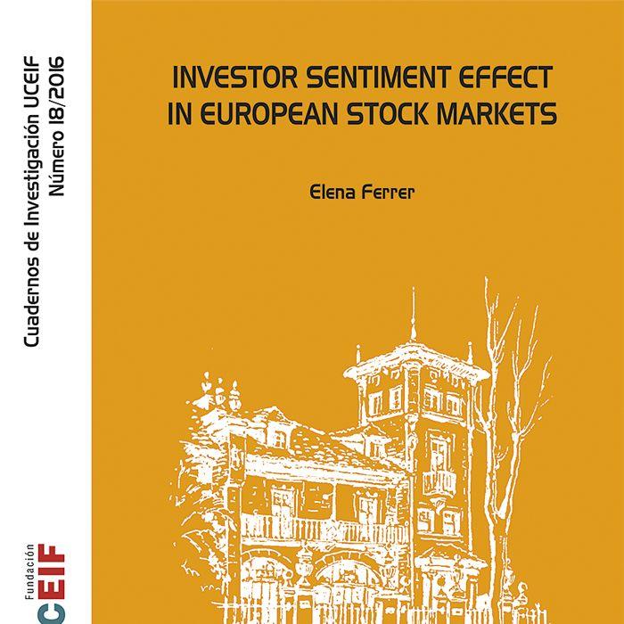 Vorderes Coverbild Investor sentiment effect in european stock markets