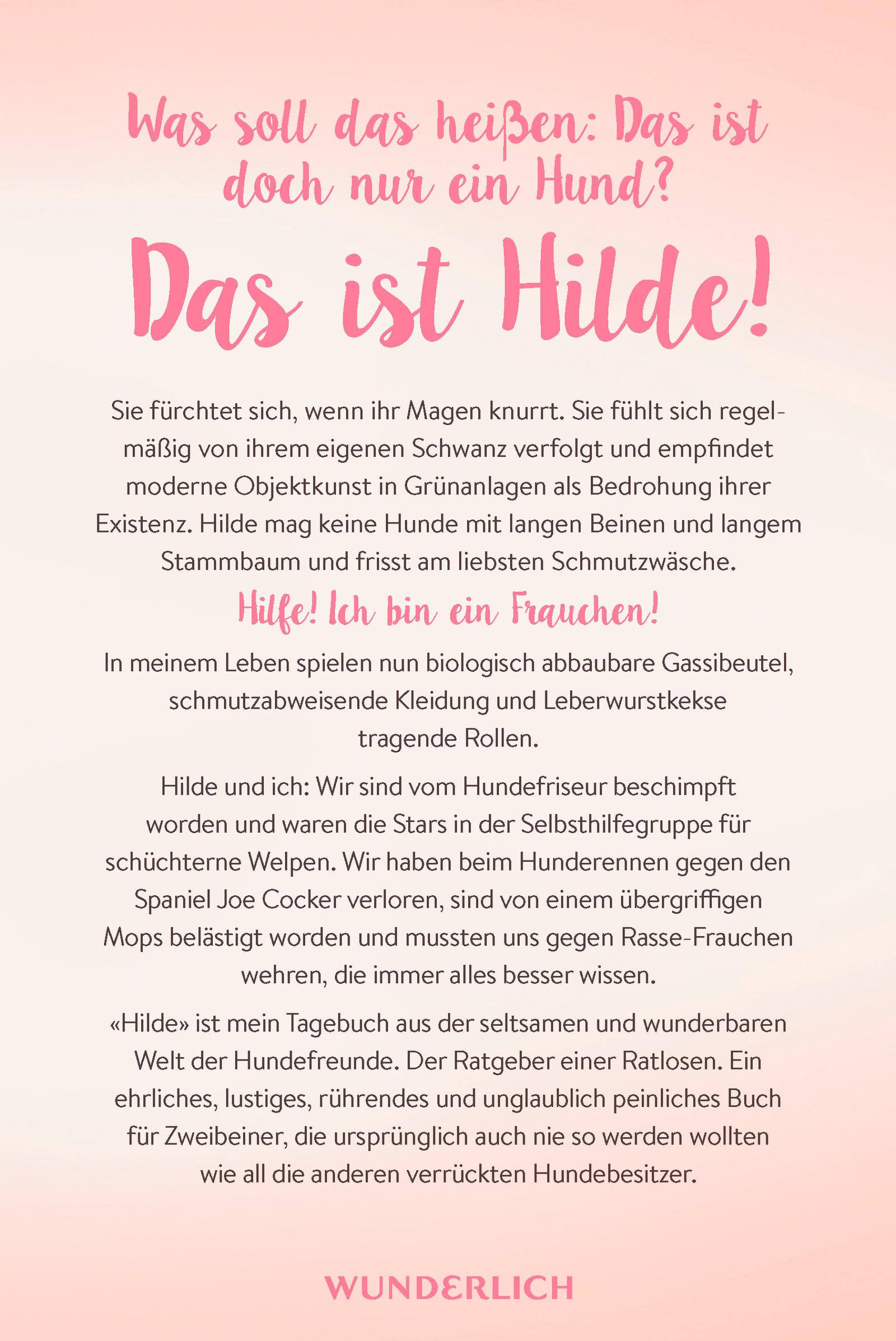 Rückseitencover Hilde