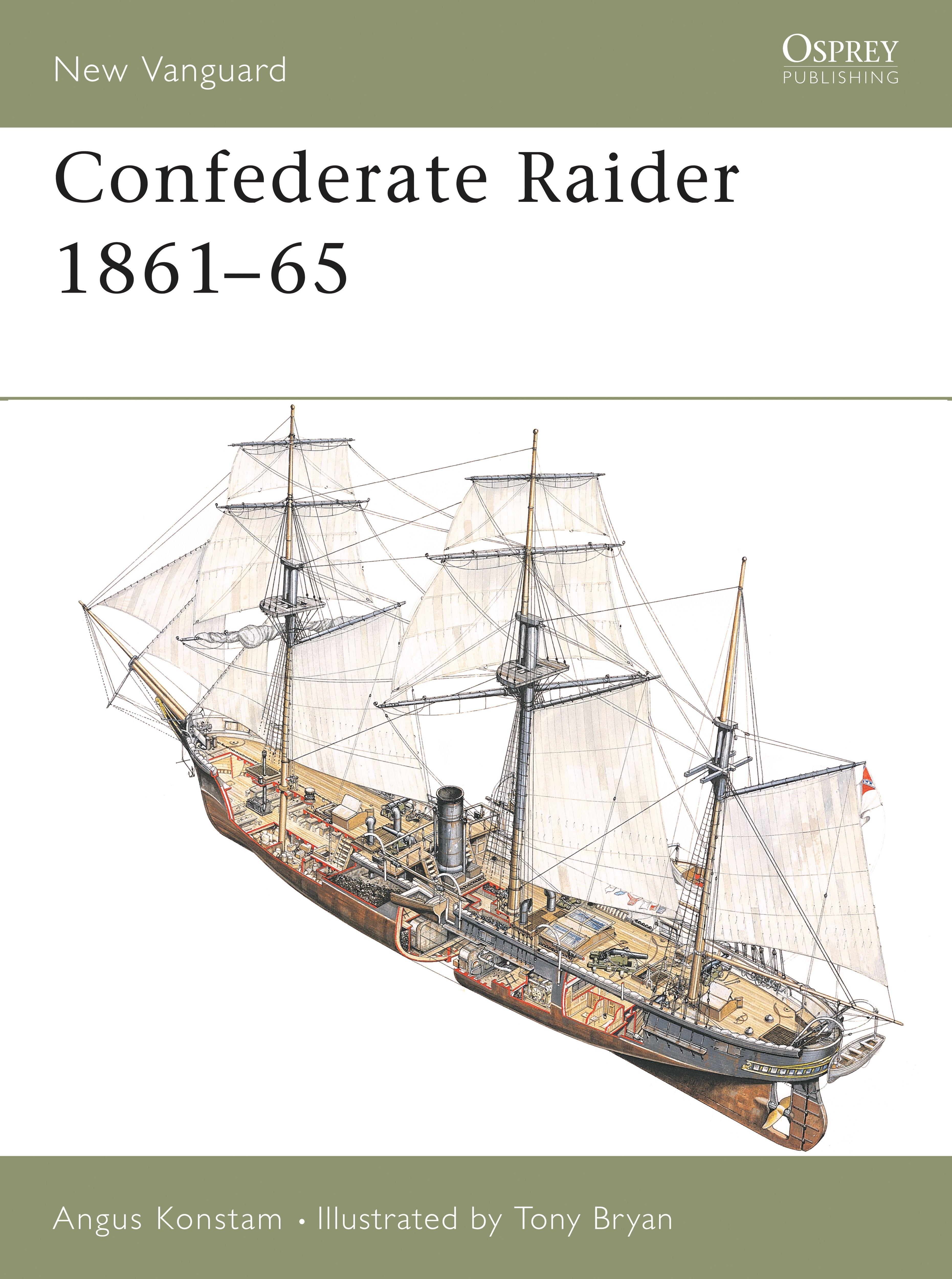 Vorderes Coverbild Confederate Raider 1861-65