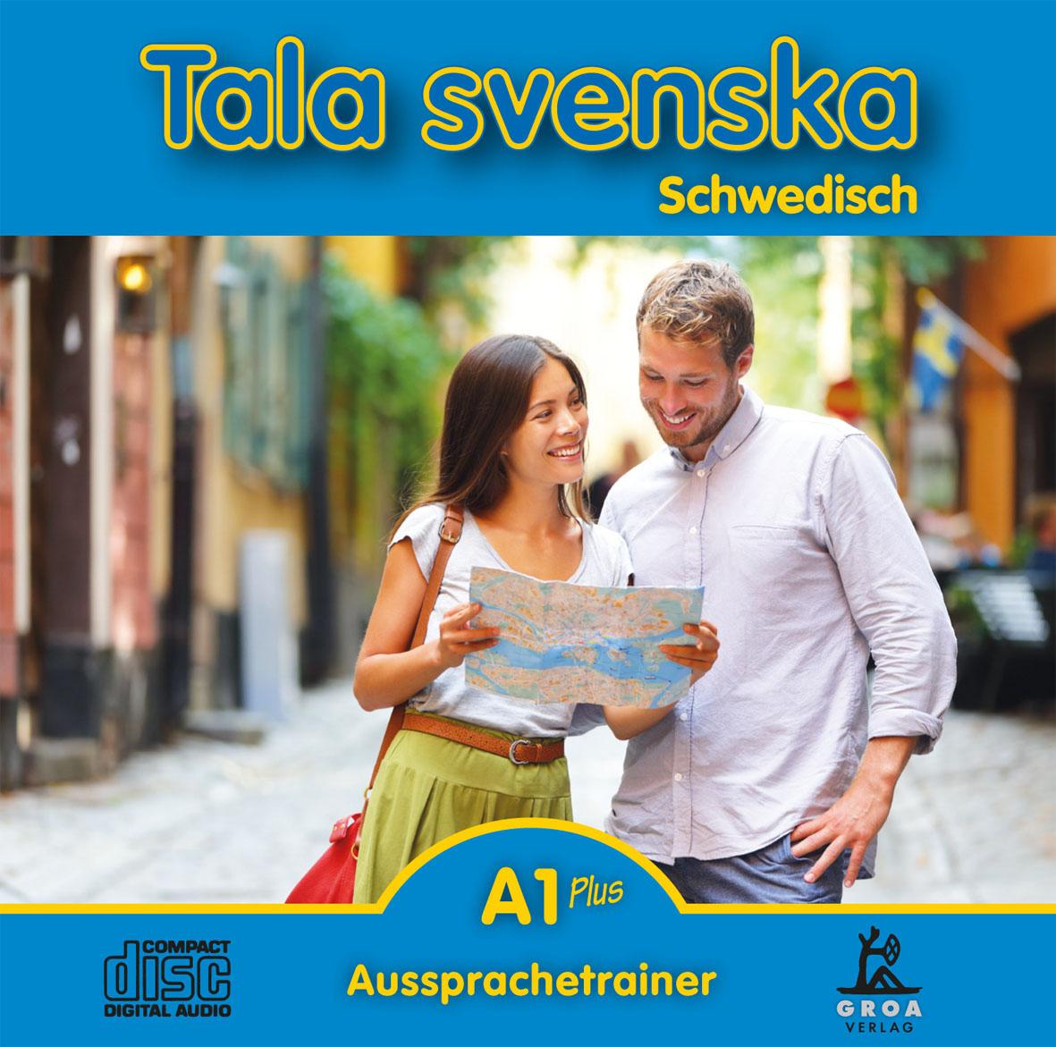 Vorderes Coverbild Tala svenska Schwedisch A1 Plus. CD. Aussprachetrainer