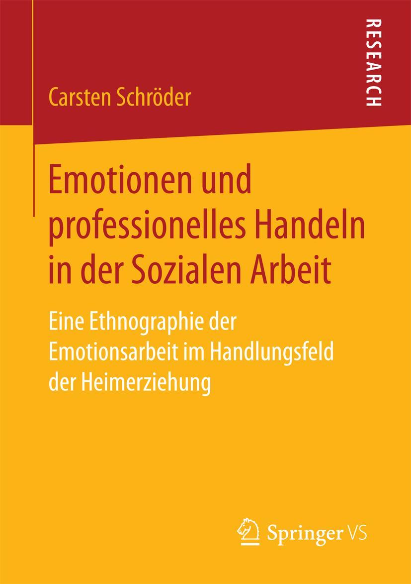 Vorderes Coverbild Emotionen und professionelles Handeln in der Sozialen Arbeit