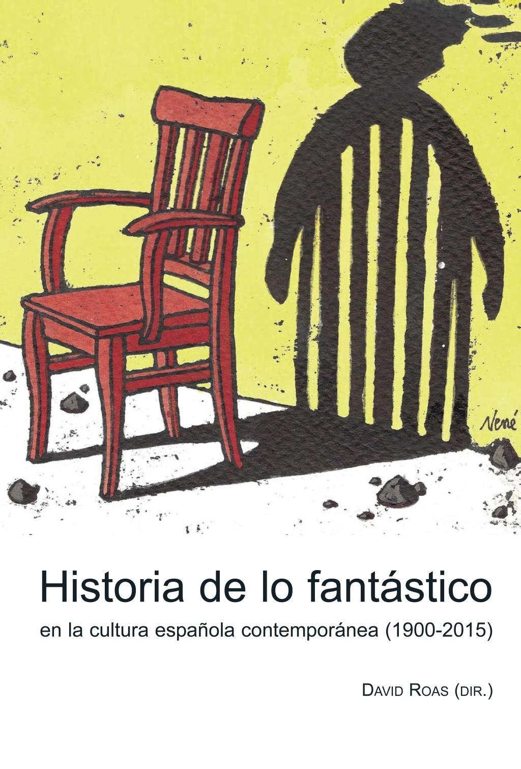 Vorderes Coverbild Historia de lo fantástico en la cultura española contemporánea (1900-2015)