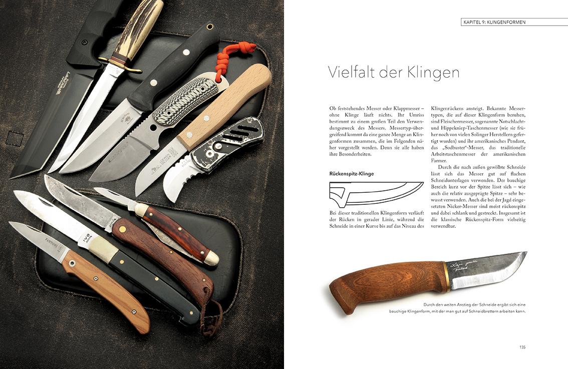 Beispielinhalt (Bild) Das große Buch vom Messer
