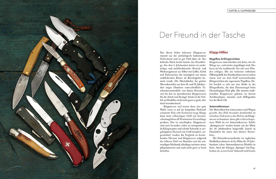 Beispielinhalt (Bild) Das große Buch vom Messer