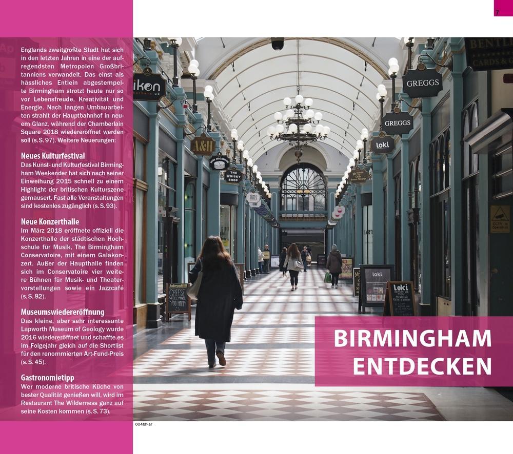 Beispielinhalt (Bild) Reise Know-How CityTrip Birmingham