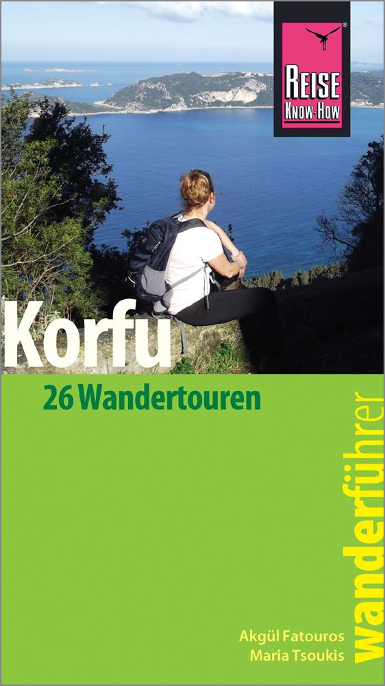 Vorderes Coverbild Reise Know-How Wanderführer Korfu
