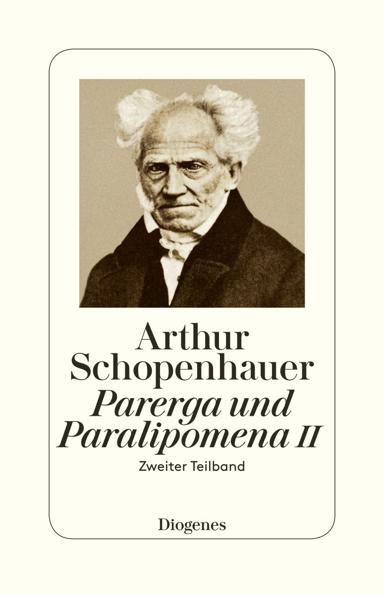 Vorderes Coverbild Parerga und Paralipomena II