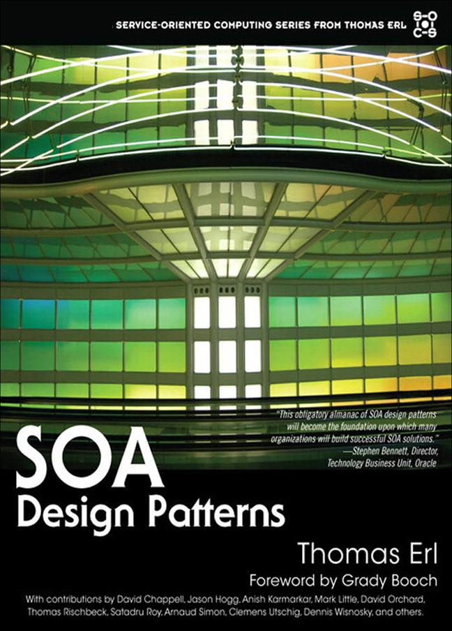 Vorderes Coverbild SOA Design Patterns