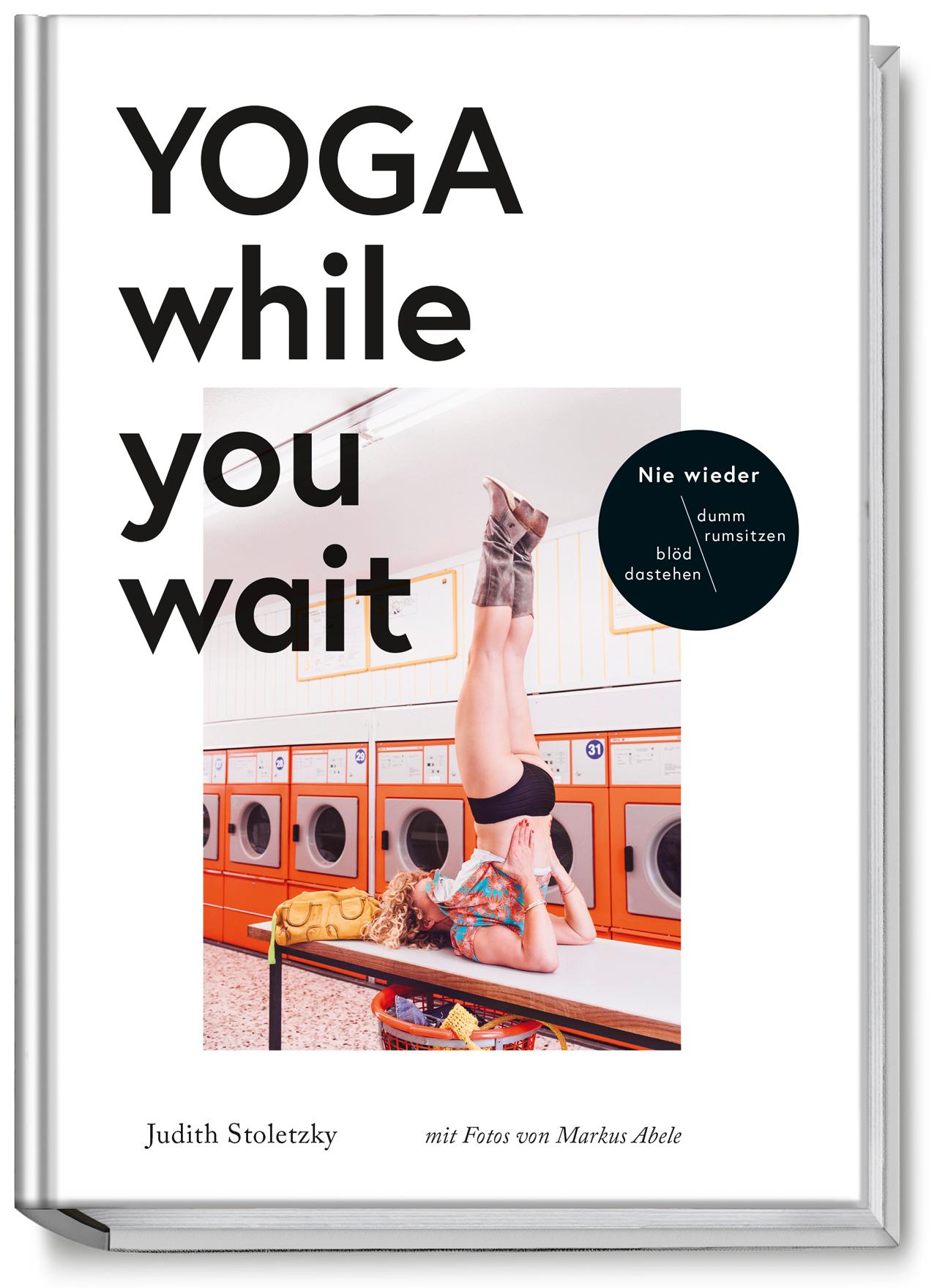 Vorderes Coverbild Yoga while you wait