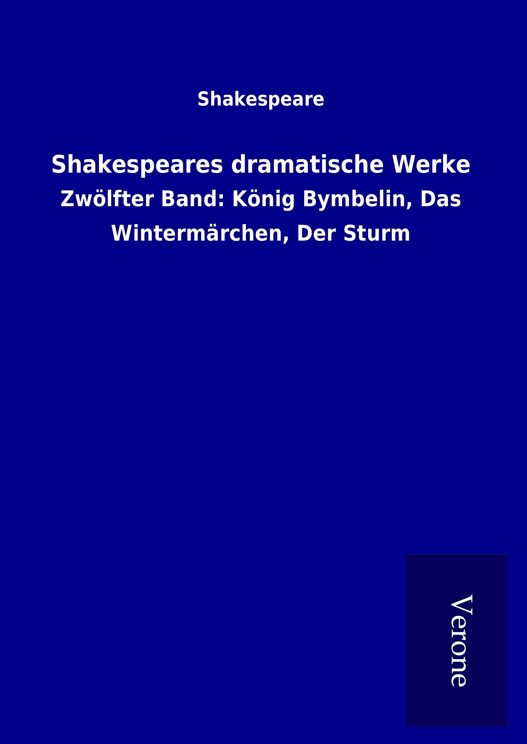 Vorderes Coverbild Shakespeares dramatische Werke