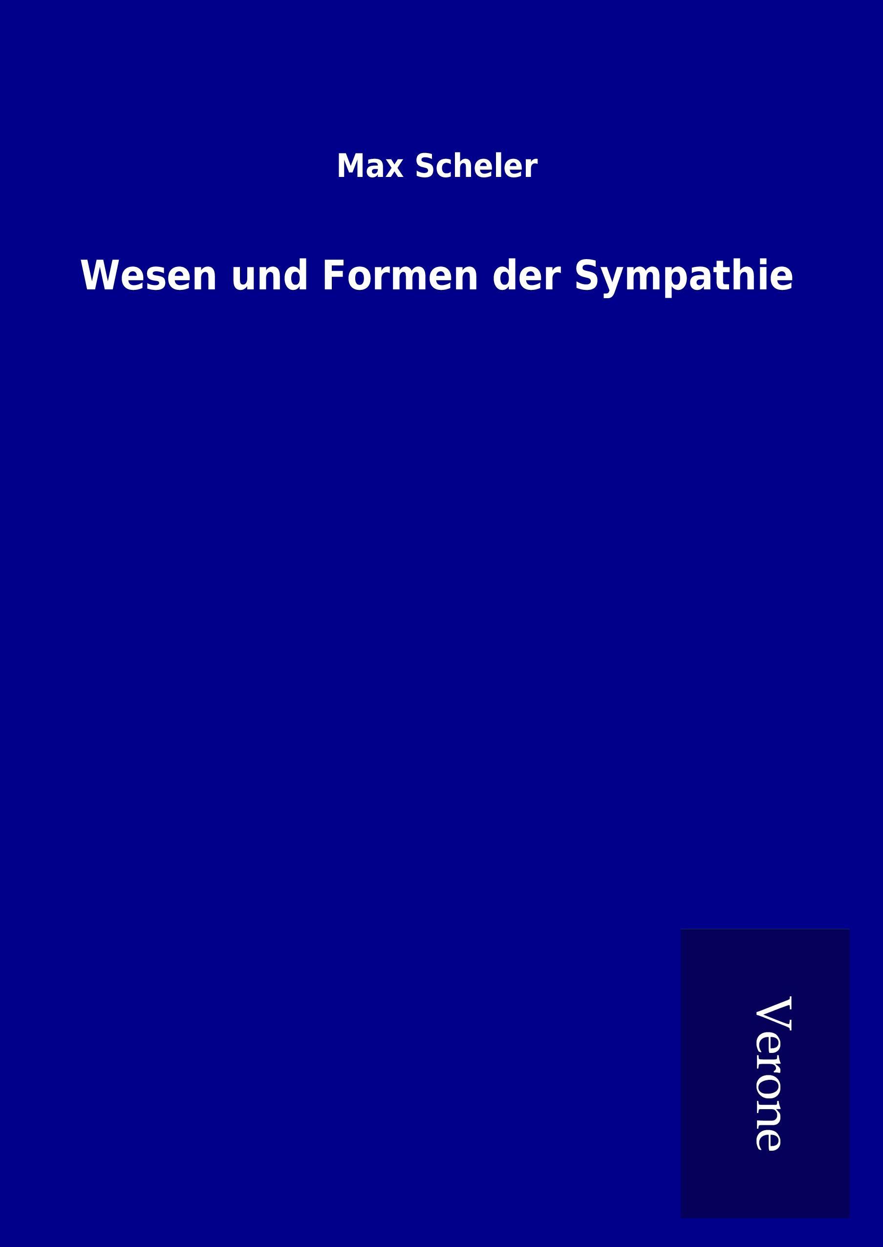 Vorderes Coverbild Wesen und Formen der Sympathie
