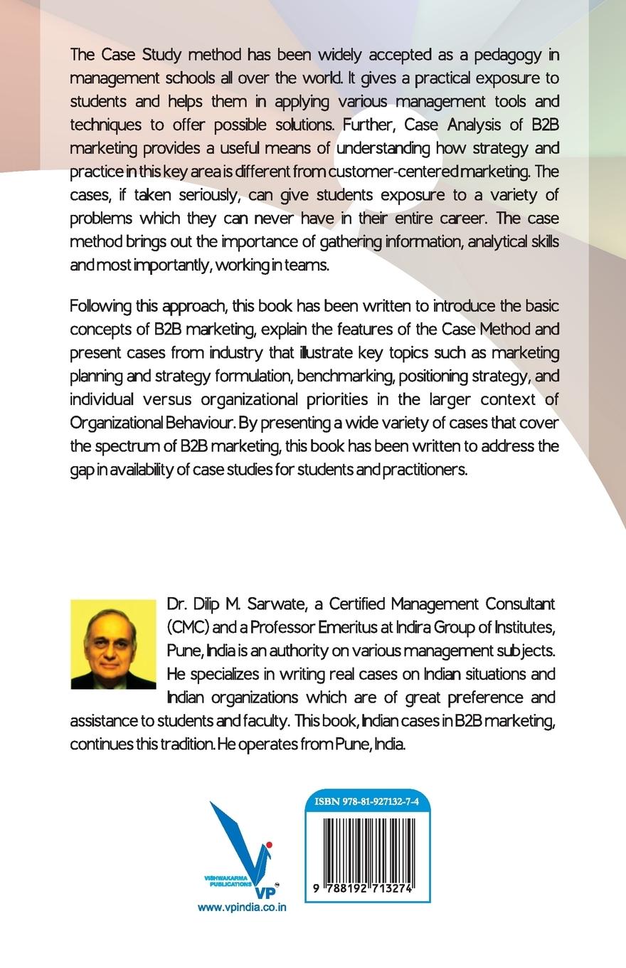Rückseitencover Indian Caes In B2B Marketing