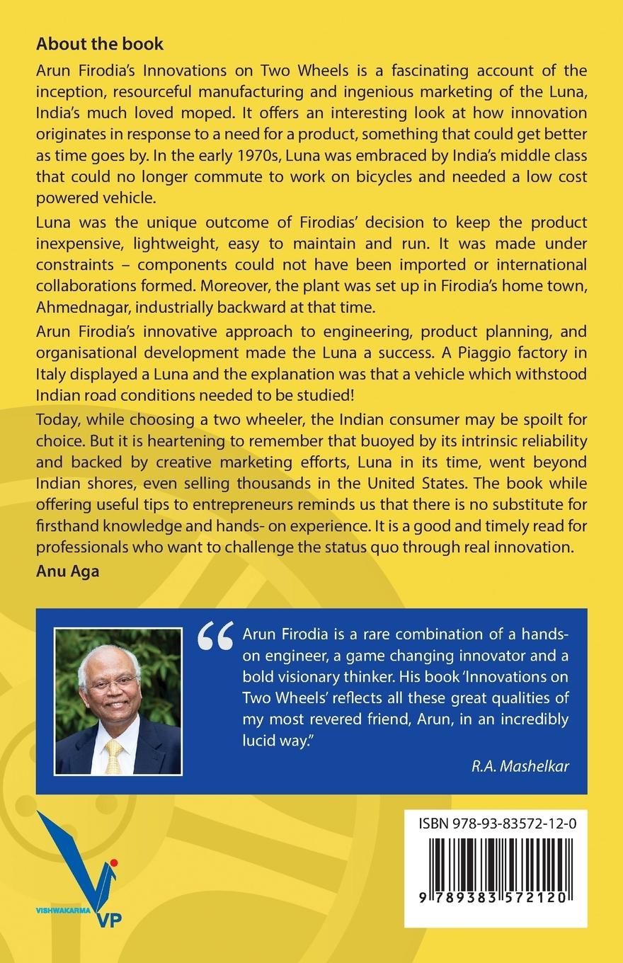 Rückseitencover Innovation On two Wheel