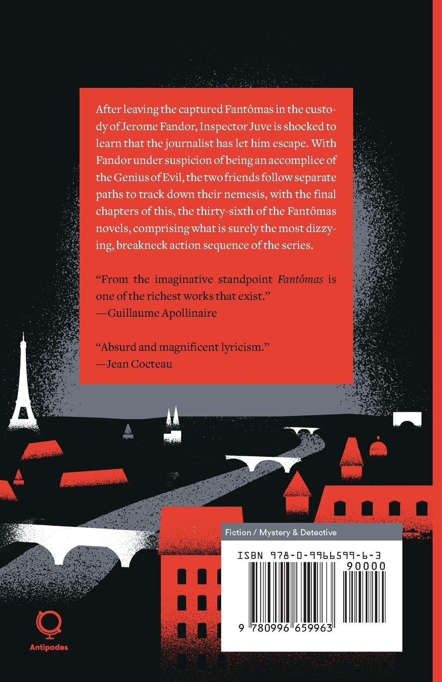 Rückseitencover The Revenge of Fantomas