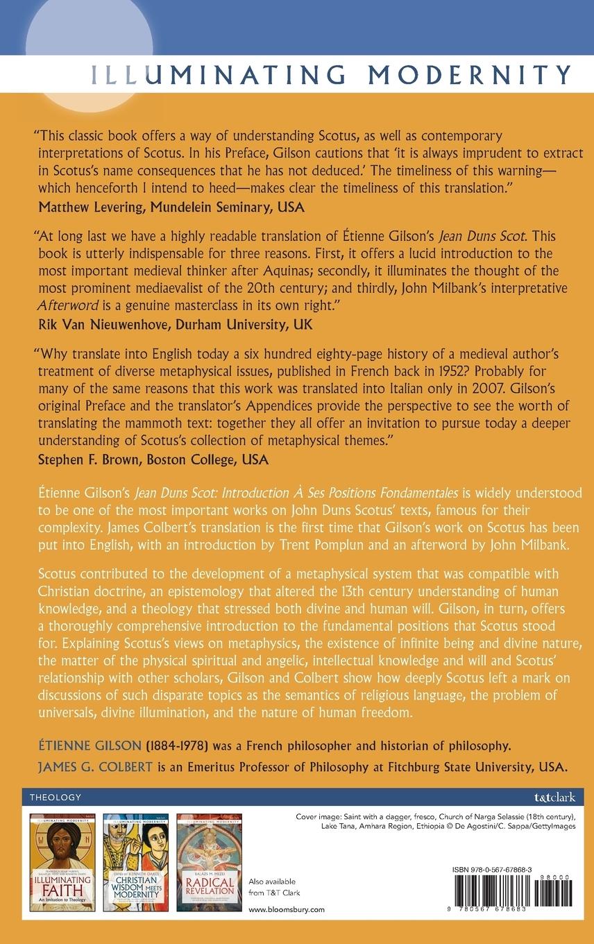 Rückseitencover John Duns Scotus