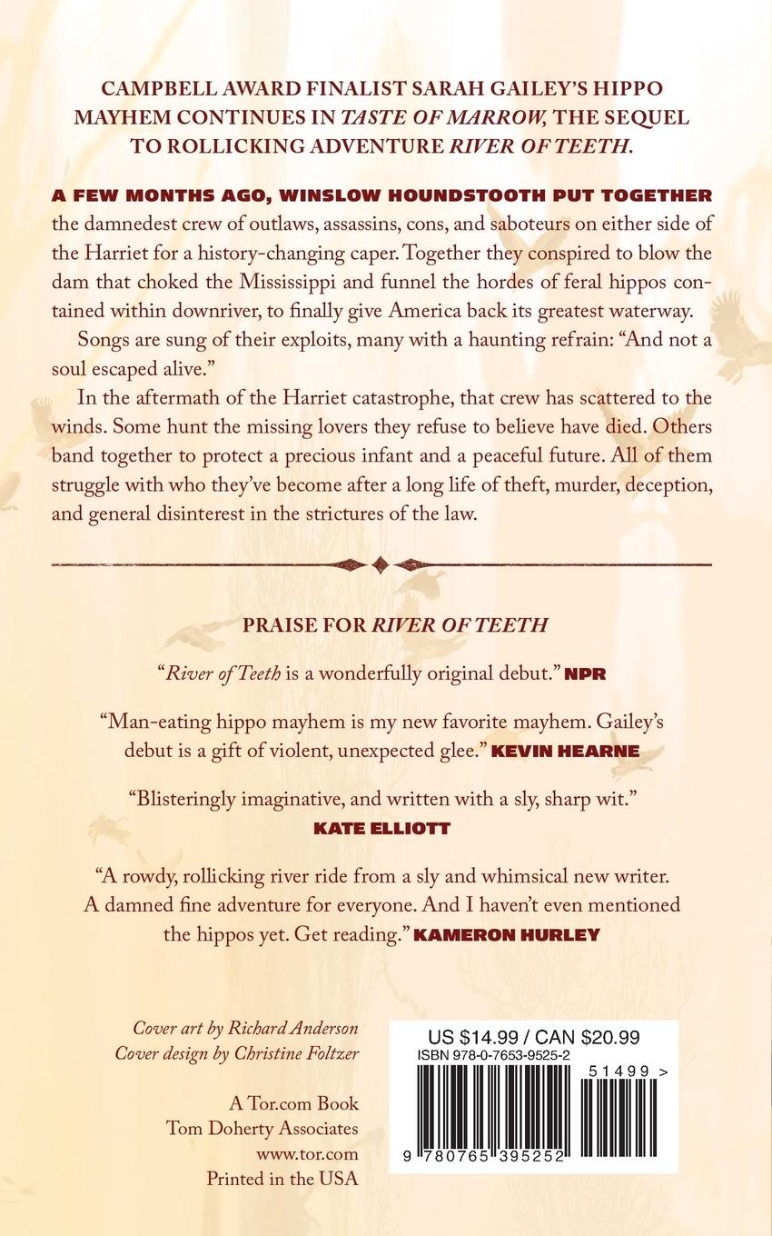 Rückseitencover Taste of Marrow