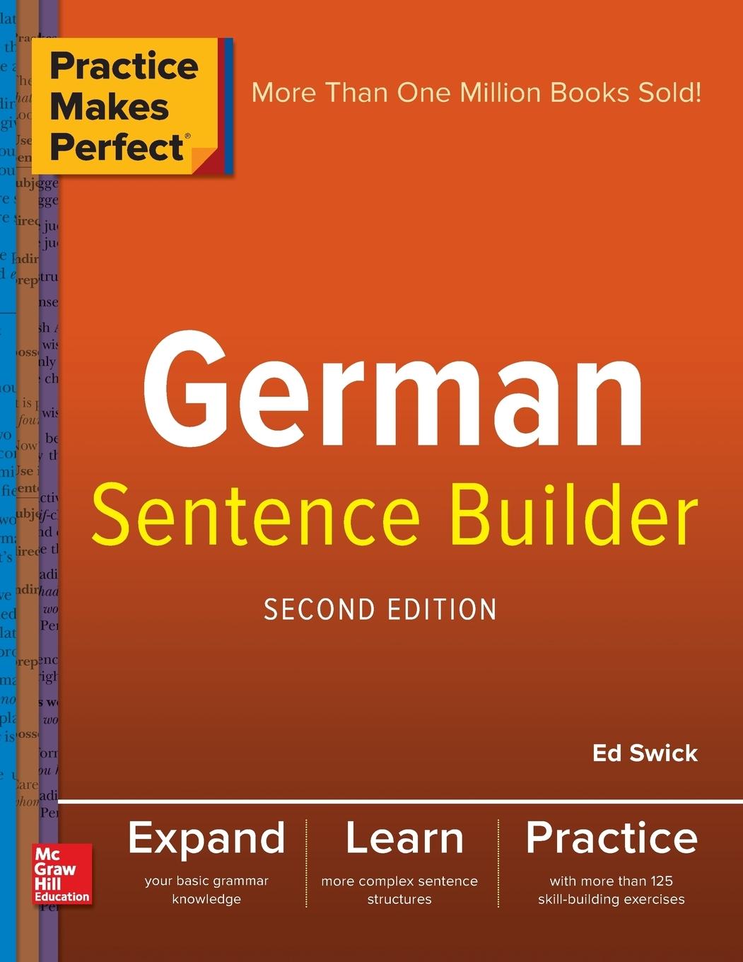 Vorderes Coverbild PRACTICE MAKES PERFECT GERMAN SENTENCE BUILDER