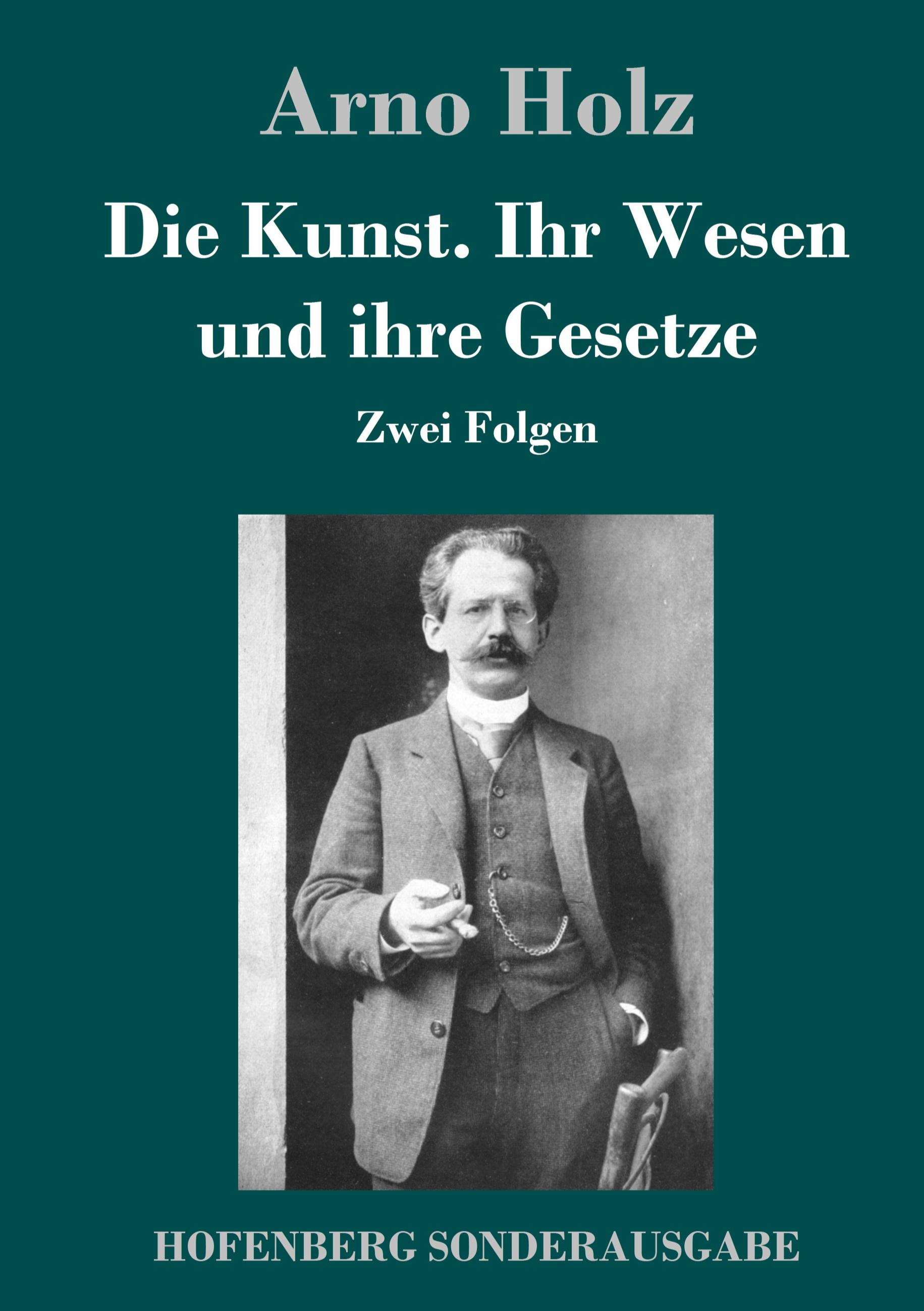 Vorderes Coverbild Die Kunst. Ihr Wesen und ihre Gesetze
