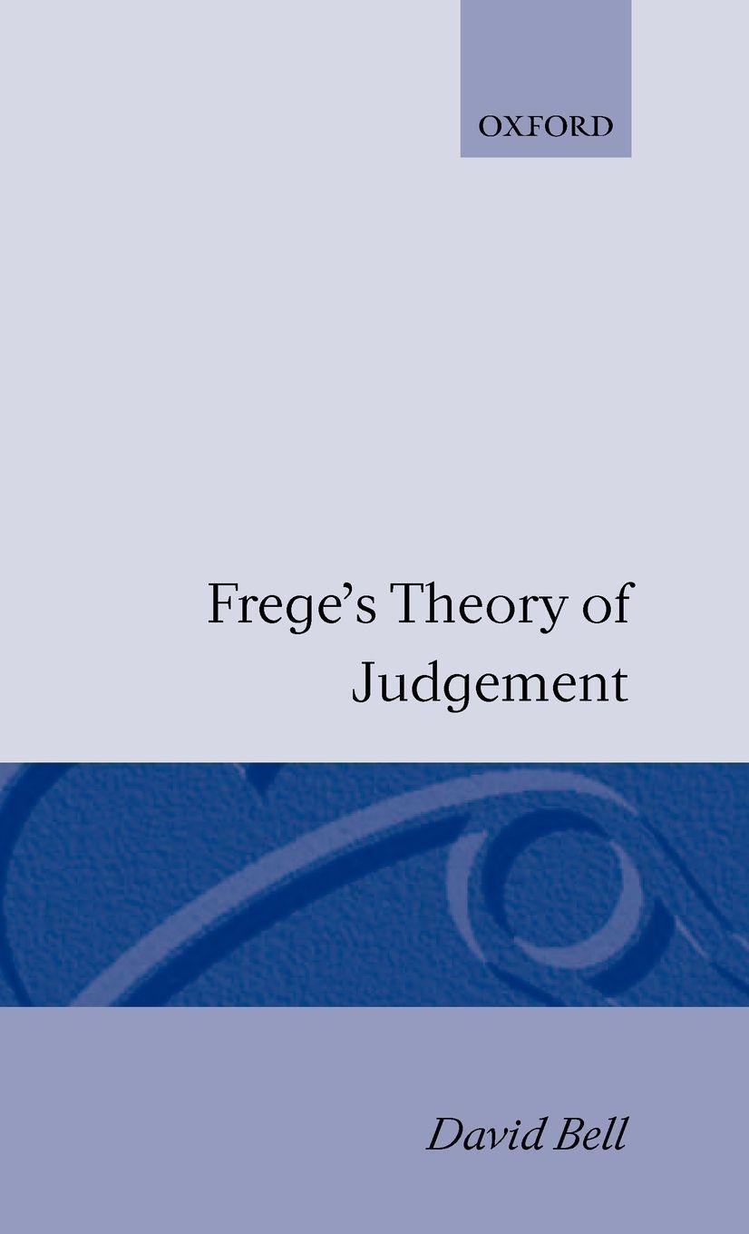 Vorderes Coverbild Frege's Theory of Judgement