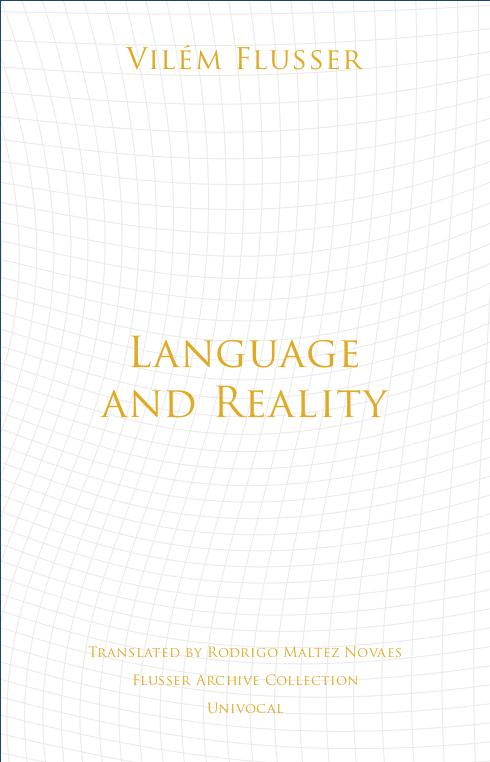 Vorderes Coverbild Language and Reality