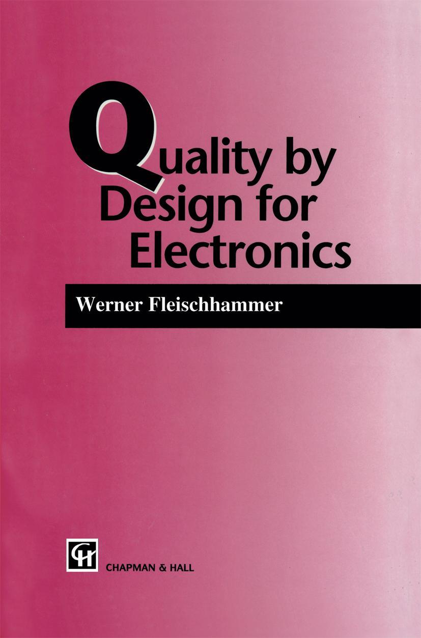 Vorderes Coverbild Quality by Design for Electronics
