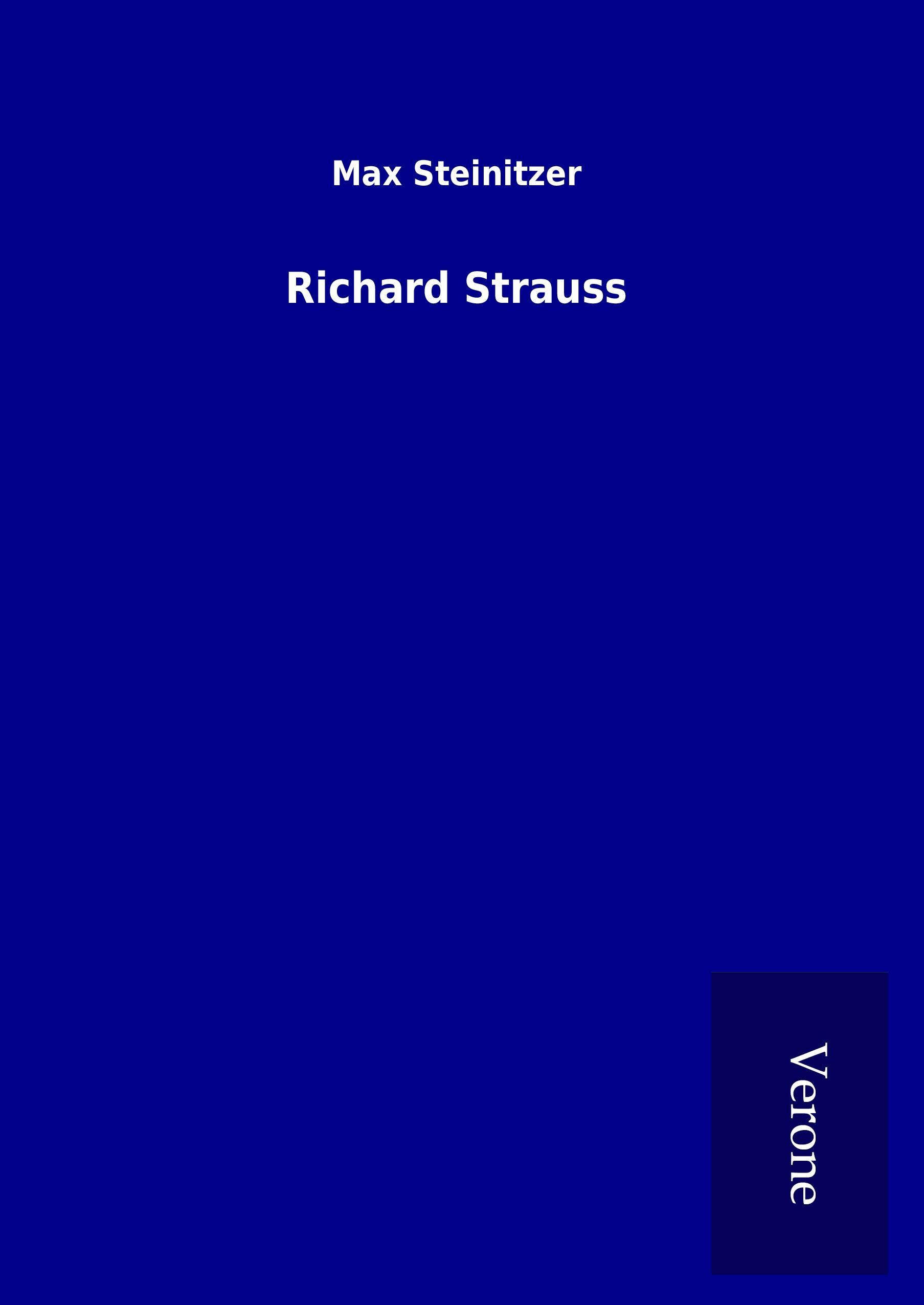 Vorderes Coverbild Richard Strauss