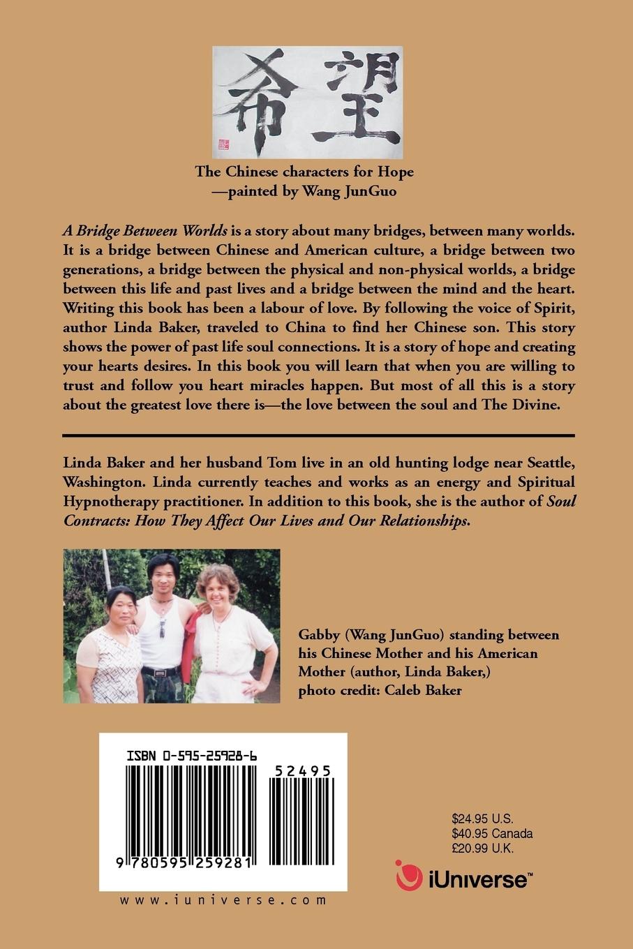 Rückseitencover The Bridge Between Worlds