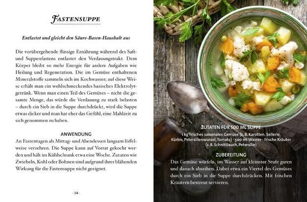 Beispielinhalt (Bild) Das kleine Buch: Hausmittel zur inneren Reinigung