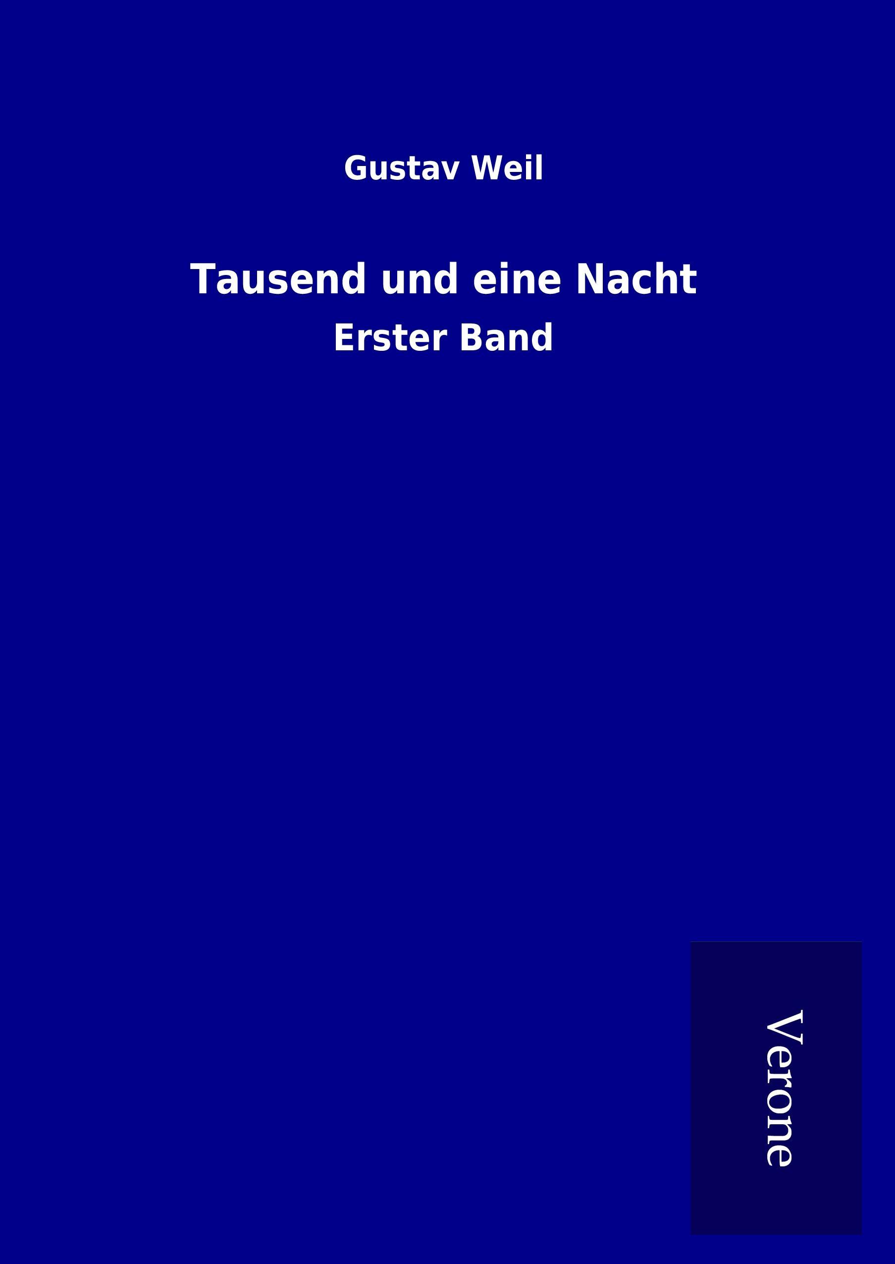 Vorderes Coverbild Tausend und eine Nacht