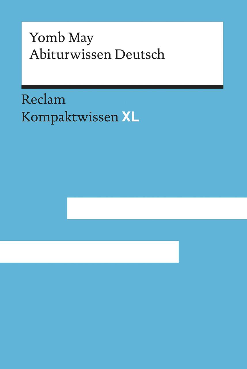 Vorderes Coverbild Abiturwissen Deutsch