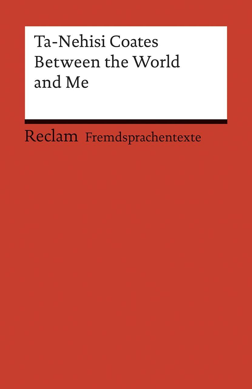 Vorderes Coverbild Between the World and Me
