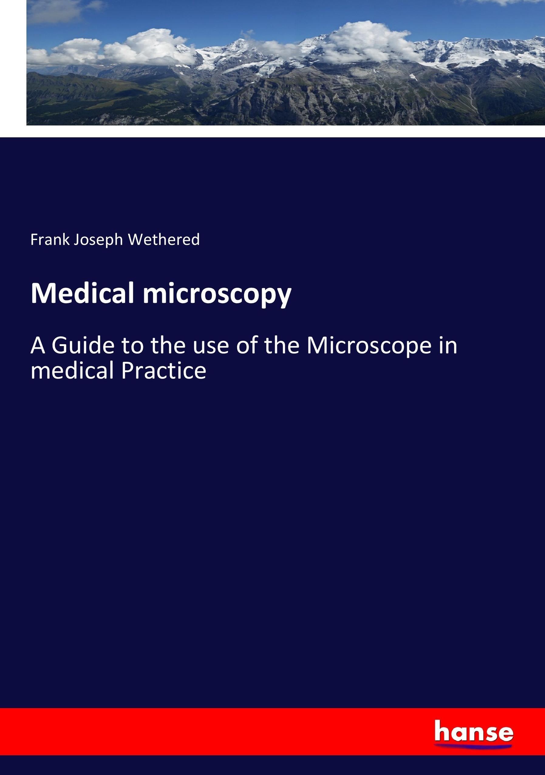 Vorderes Coverbild Medical microscopy